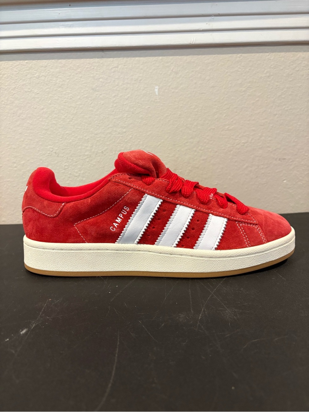 Adidas CAMPUS 00s Athletic Shoes Scarlett White Mens US 9.5 HO3474 - Picture 2 of 10